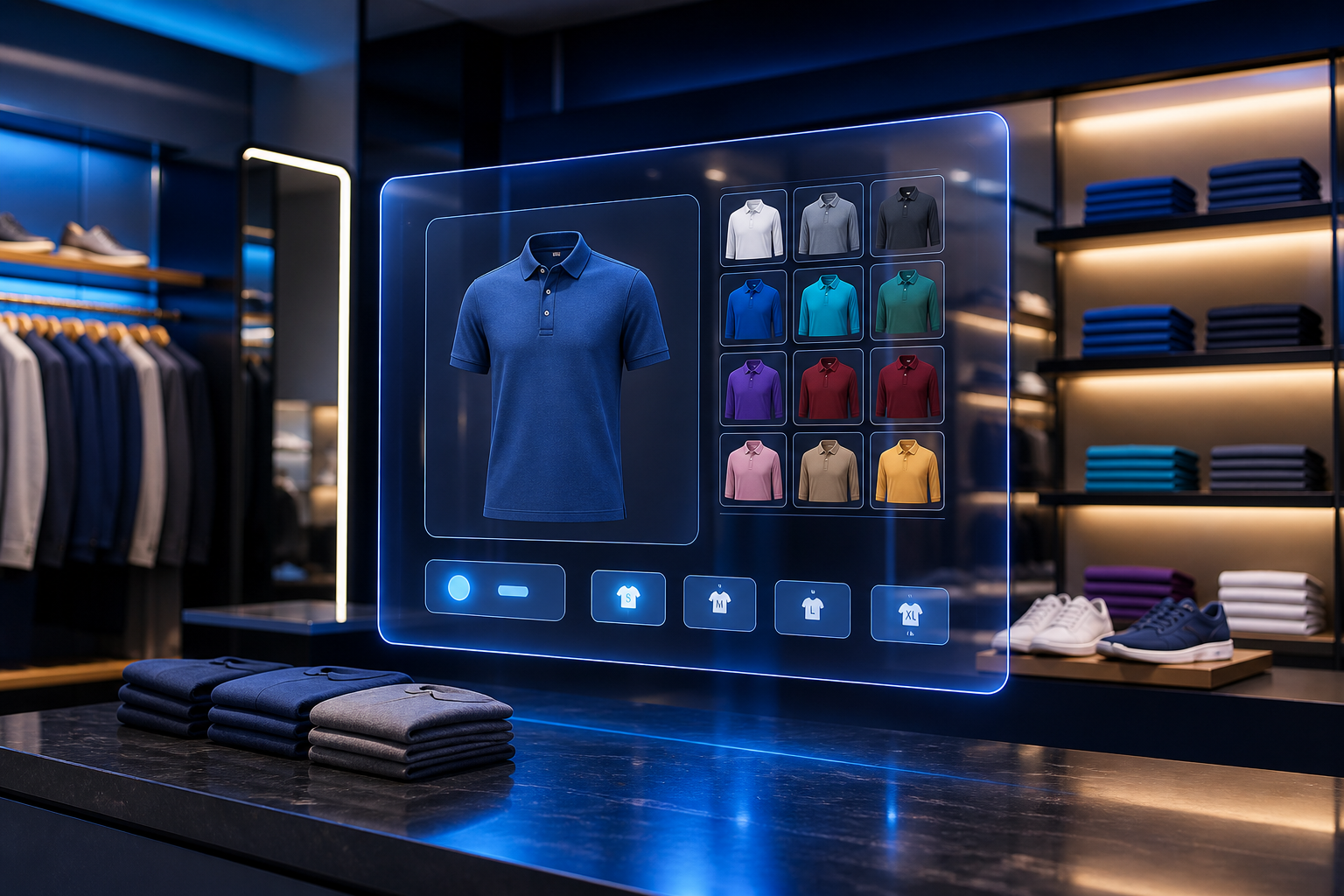 Variantes claras y visuales en store